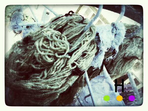  tied yarn drying