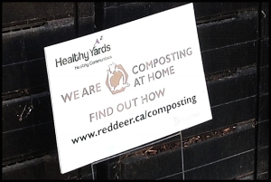 blog compost sign